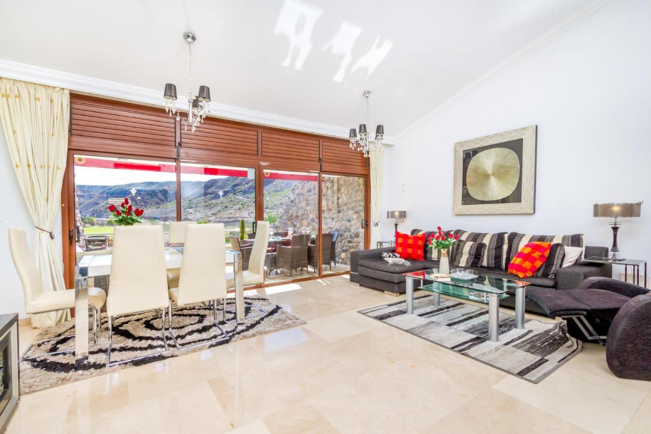 Casa Holmston, Duplex Villa With Hot Tub In Anfi Tauro Topaz Mogán Екстериор снимка