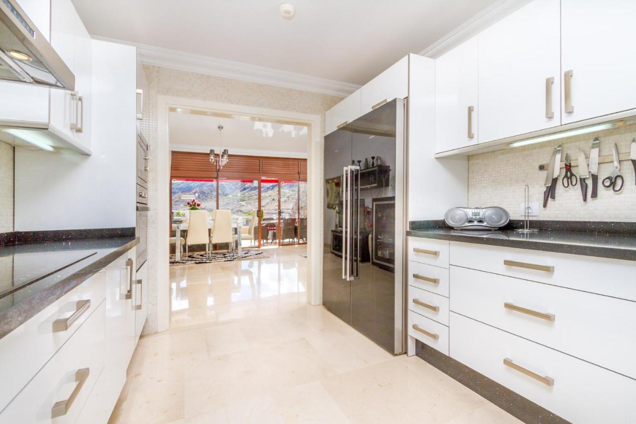 Casa Holmston, Duplex Villa With Hot Tub In Anfi Tauro Topaz Mogán Екстериор снимка